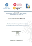 Develop and implement agent-based models to simulate pastoral resource management in Albania