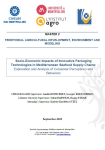 Socio-economic impacts of innovative packaging technologies in Mediterranean seafood supply chains: exploration and analysis of consumer perceptions and behaviors