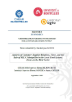 Analysis of customersupplier relations, flows, and the role of M.I.N. Montpellier in the local food system: focus on the meat sector