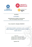 Agroforestry adoption: governance, policy, and land tenure challenges in argan based systems in south of Agadir, Morocco