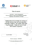 Optimisation de la strat&eacute;gie de stockage et des flux internes dans un environnement logistique complexe : une supply chain agile et performante  &Eacute;tude de cas de l'usine McCormick Carpentras