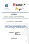 Optimisation des performances op&eacute;rationnelles en entrep&ocirc;t