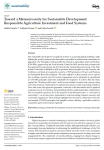 Toward a metauniversity for sustainable development: responsible agriculture investment and food systems