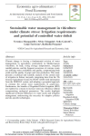 Sustainable water management in viticulture under climate stress: irrigation requirements and potential of controlled water deficit