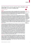 Integrating food loss and waste reduction policies with global dietary shifts: an economic modelling study