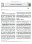 Editorial for the special issue on performance gaps of irrigation systems in Mediterranean agriculture