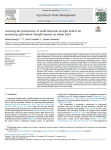 Assessing the performance of multi-timescale drought indices for monitoring agricultural drought impacts on wheat yield