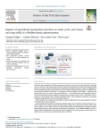 Impacts of agricultural management practices on water cycle, soil erosion and crop yields in a Mediterranean agroecosystem