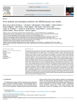 Food spoilage and packaging solutions: key Mediterranean case studies