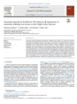 Sustaining agricultural livelihoods: the influence of agrotourism on enhancing wellbeing and income in the Todgha Oasis, Morocco