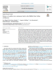 Drivers of conflict over customary land in the Middle Dr&acirc;a Valley of Morocco