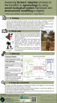 Assessing farmers' adoption process on the transition to agroecology by using social ecological system framework and bioeconomic modelling in Algeria