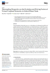 Telecoupling perspective on the evolution and driving factors of virtual cropland networks in global wheat trade