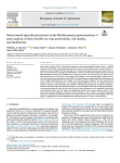 Nature-based agricultural practices in the Mediterranean agroecosystems: a meta-analysis of their benefits on crop productivity, soil quality, and biodiversity