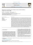 Exploring the moderating role of climate services on flood resilience: Insights from Chinese SMEs