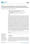 Governing artificial intelligence for sustainable territorial development in fragile contexts: insights from North Lebanon