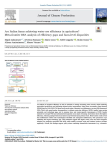 Are Italian farms achieving water-use efficiency in agriculture? Meta-frontier DEA analysis of efficiency gaps and farm-level disparities
