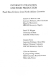 Internet utilization and food production panel data evidence from North African countries