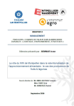 Le r&ocirc;le du MIN de Montpellier dans la reterritorialisation de l'approvisionnement alimentaire