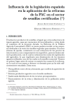 Influencia de la legislaci&oacute;n espa&ntilde;ola en la aplicaci&oacute;n de la reforma de la PAC en el sector de semillas certificadas