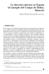 La directiva nitratos en Espa&ntilde;a (el ejemplo del Campo de Dal&iacute;as, Almer&iacute;a)