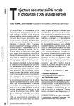 Trajectoire de constestabilit&eacute; sociale et production d'OGM &agrave; usage agricole