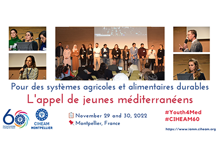 Le CIHEAM Montpellier célèbre ses 60 ans en mettant la jeunesse méditerranéenne au premier plan !
