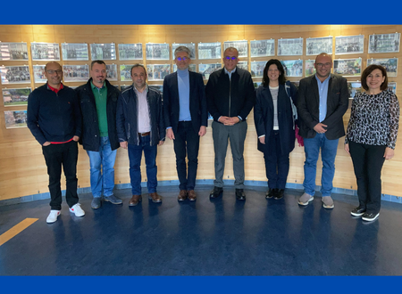 On Friday 17 March, two delegations from CIHEAM member countries were welcomed by Hatem Bellouchette and Thierry Dupeuble during their stay at the Institute.