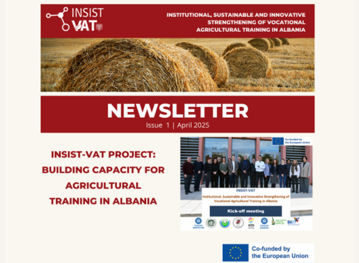 The 1st issue of the INSIST-VAT project&rsquo;s newsletter is out!