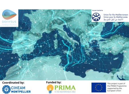 The DIONYSUS Project, Coordinated by CIHEAM Montpellier, certified by the Union for the Mediterranean