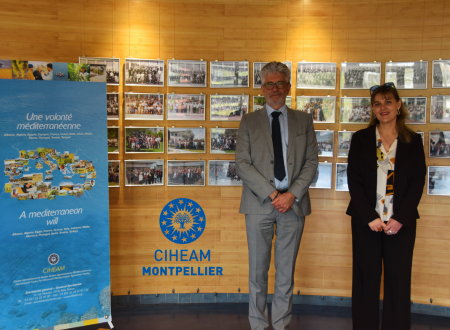 La Rectrice déléguée pour l’enseignement supérieur, la recherche et l’innovation en visite au CIHEAM Montpellier